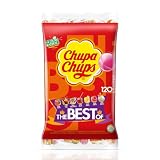 CHUPA CHUPS Caramelo con Palo, Sabores Variados, Pack Ahorro 120 Piruletas