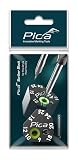 Pica 55805 Scriber Block | Ayuda de marcado Dry 3030 Fine Dry | Trazado paralelo con distancias fijas (9–25 mm) | Para profesionales