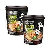 Fideos Udon Precocidos Sabor Shoyu 173 g Estilo Japonés Umami Listos en 3 Minutos, Sopa Caliente o Base para Bowl con Toppings