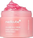 medicube Jelly Cream with Collagen, Niacinamide | Crema Facial con Colágeno Hidrolizado, Hidratación y Glow 24 Horas, Piel Más Rellena y Firme, 110 ml