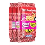 Yatekomo Fideos Orientales Noodles Pollo Soja Bolsa, Listo en 3 minutos, 79g (Pack 3 Unidades)