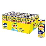 Lipton Limón 330ml, Refresco de Té, Pack de 24 x 330 ml