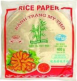 Rollo de Verano de Rollo de Primavera de Papel de Arroz de árbol de bambú, para Freír - 22 cm, 400g