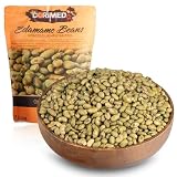 Edamame Tostado 1 Kg | Soja verde de origen natural | Ligeramente salado | Sin OGM | Sin Gluten | Veganos y Vegetarianos | Sabrosos frijoles secos naturales I ricos en proteínas I snacks dietéticas